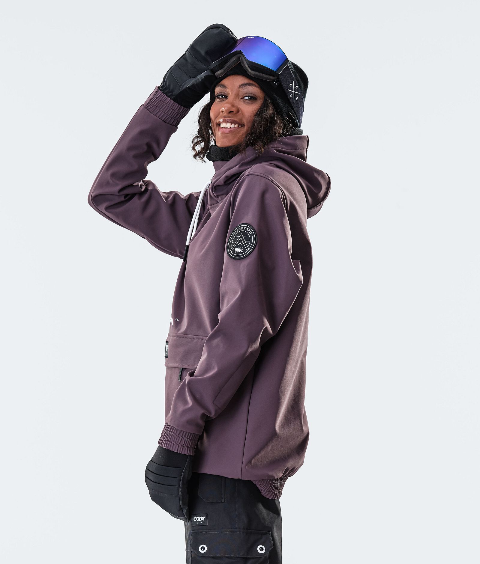 Wylie W 10k Snowboardjacke Damen Patch Light Plum Renewed, Bild 2 von 6