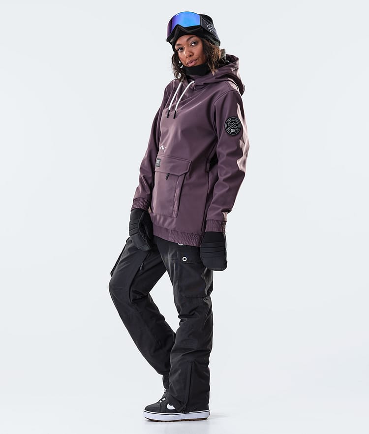 Wylie W 10k Snowboardjacke Damen Patch Light Plum Renewed, Bild 5 von 6