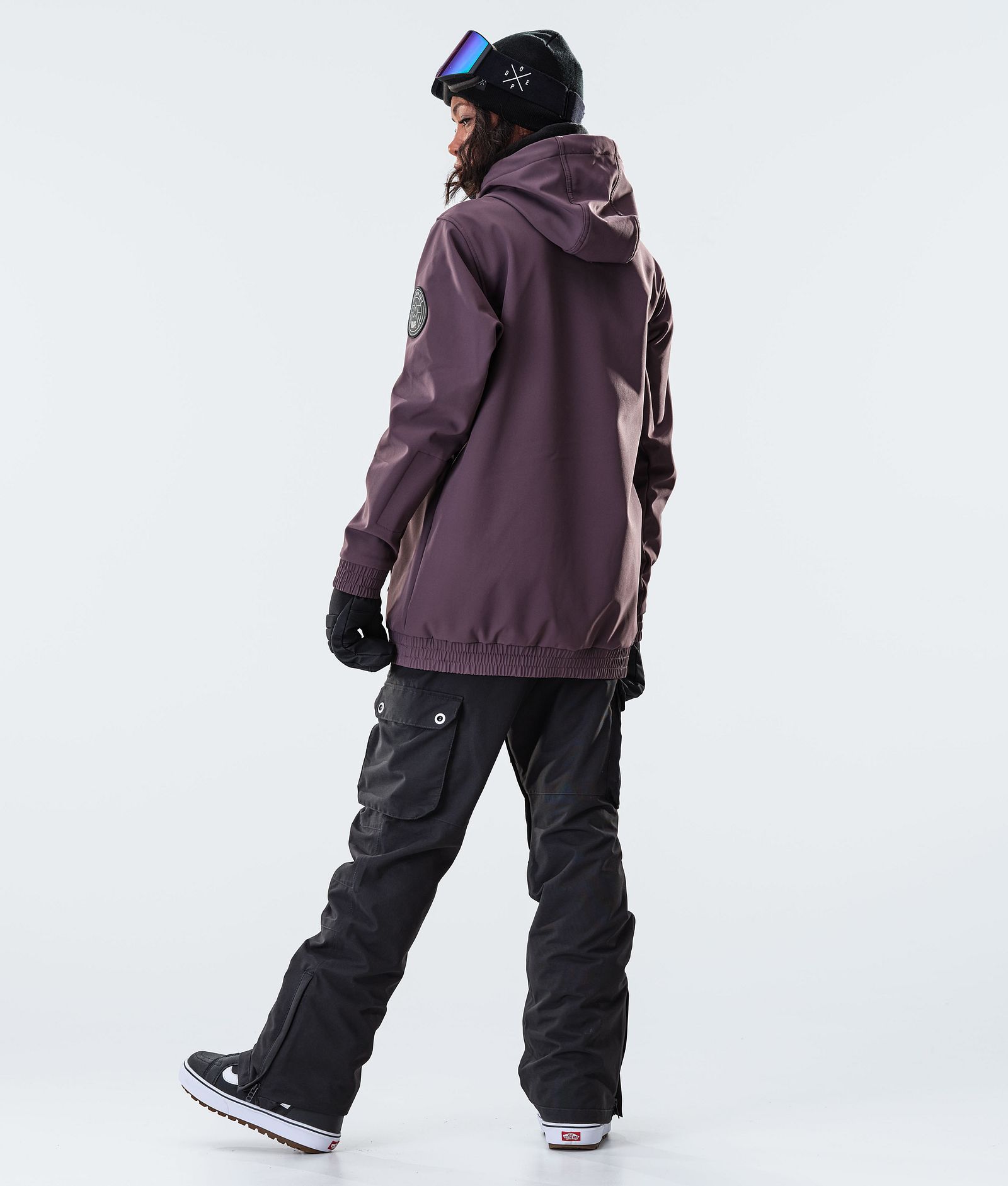 Wylie W 10k Snowboardjacke Damen Patch Light Plum Renewed, Bild 6 von 6