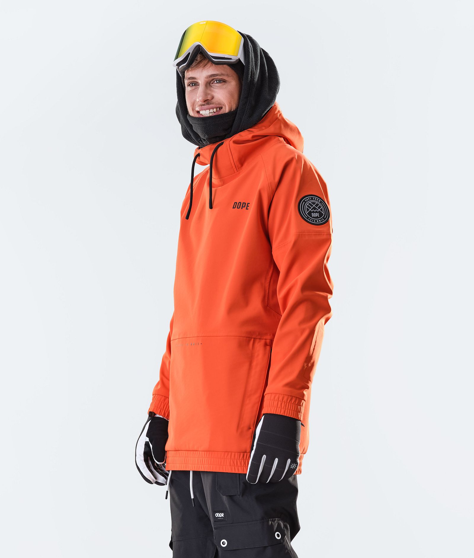 Rogue Snowboard Jacket Men Orange Renewed, Image 5 of 9