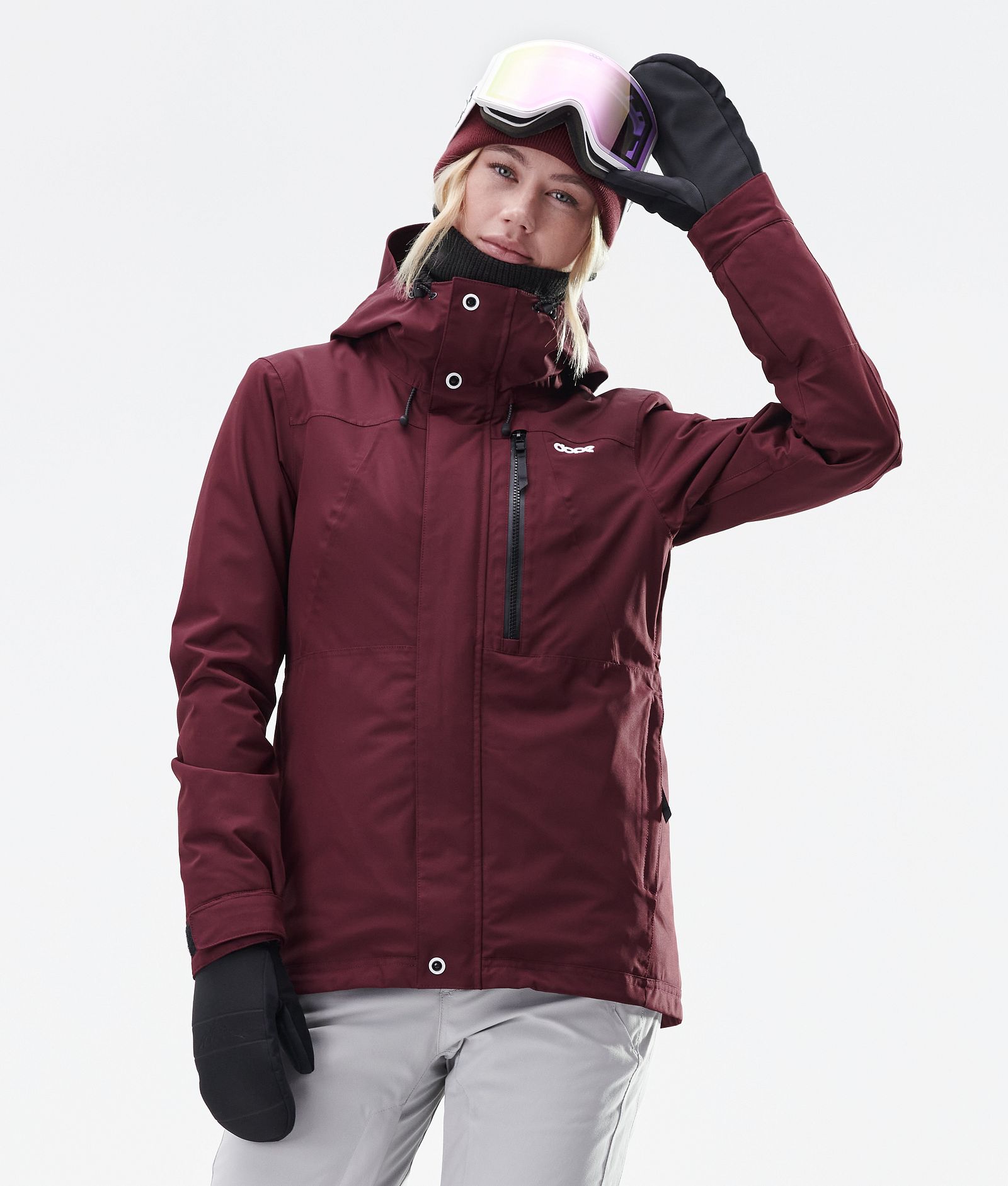 Divine W Snowboardjacke Damen Burgundy, Bild 4 von 9