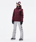 Divine W Snowboardjacke Damen Burgundy, Bild 7 von 9