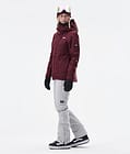 Divine W Snowboard Jacket Women Burgundy, Image 8 of 9