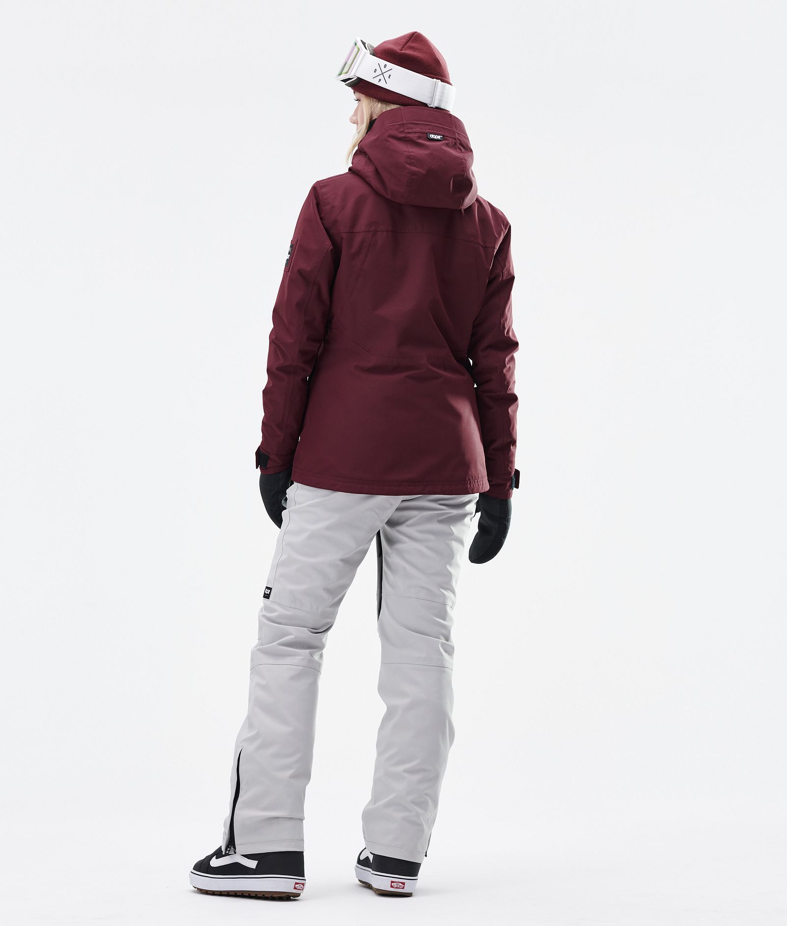 Divine W Snowboard Jacket Women Burgundy, Image 9 of 9