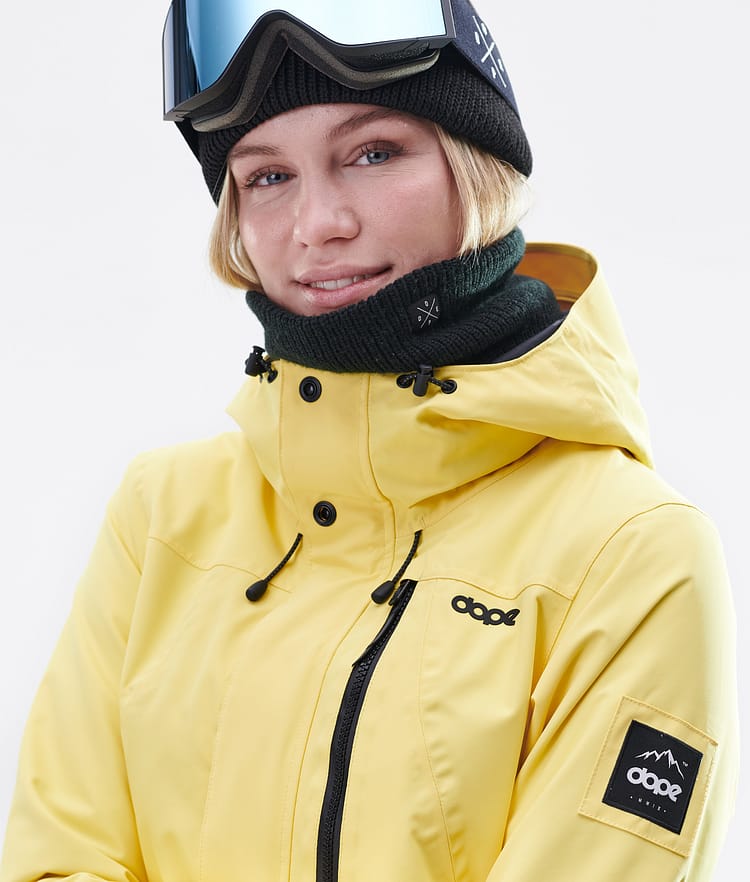 Divine W Snowboard Jacket Women Faded Yellow Renewed, Image 2 of 9