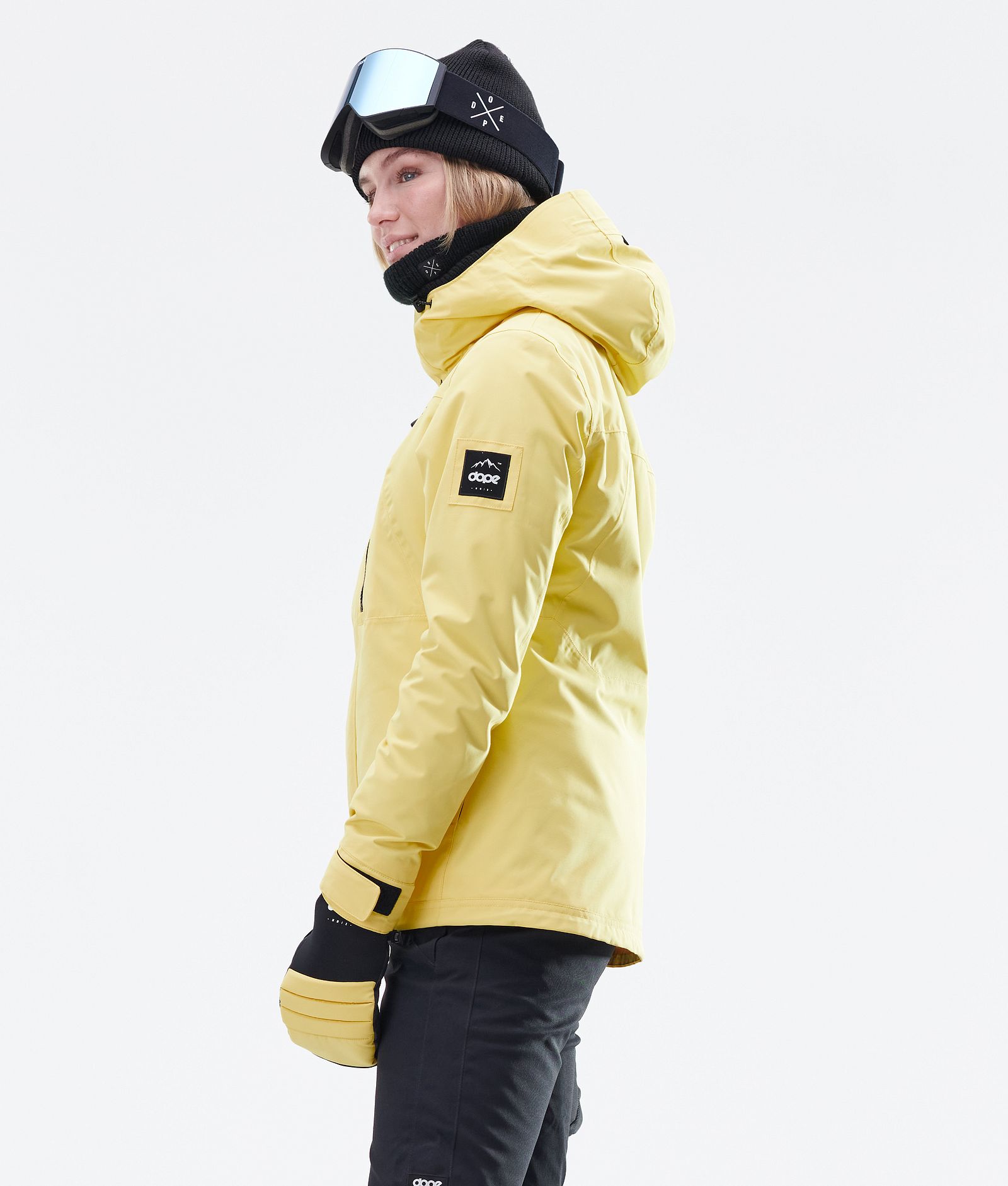 Divine W Snowboard Jacket Women Faded Yellow Renewed, Image 5 of 9