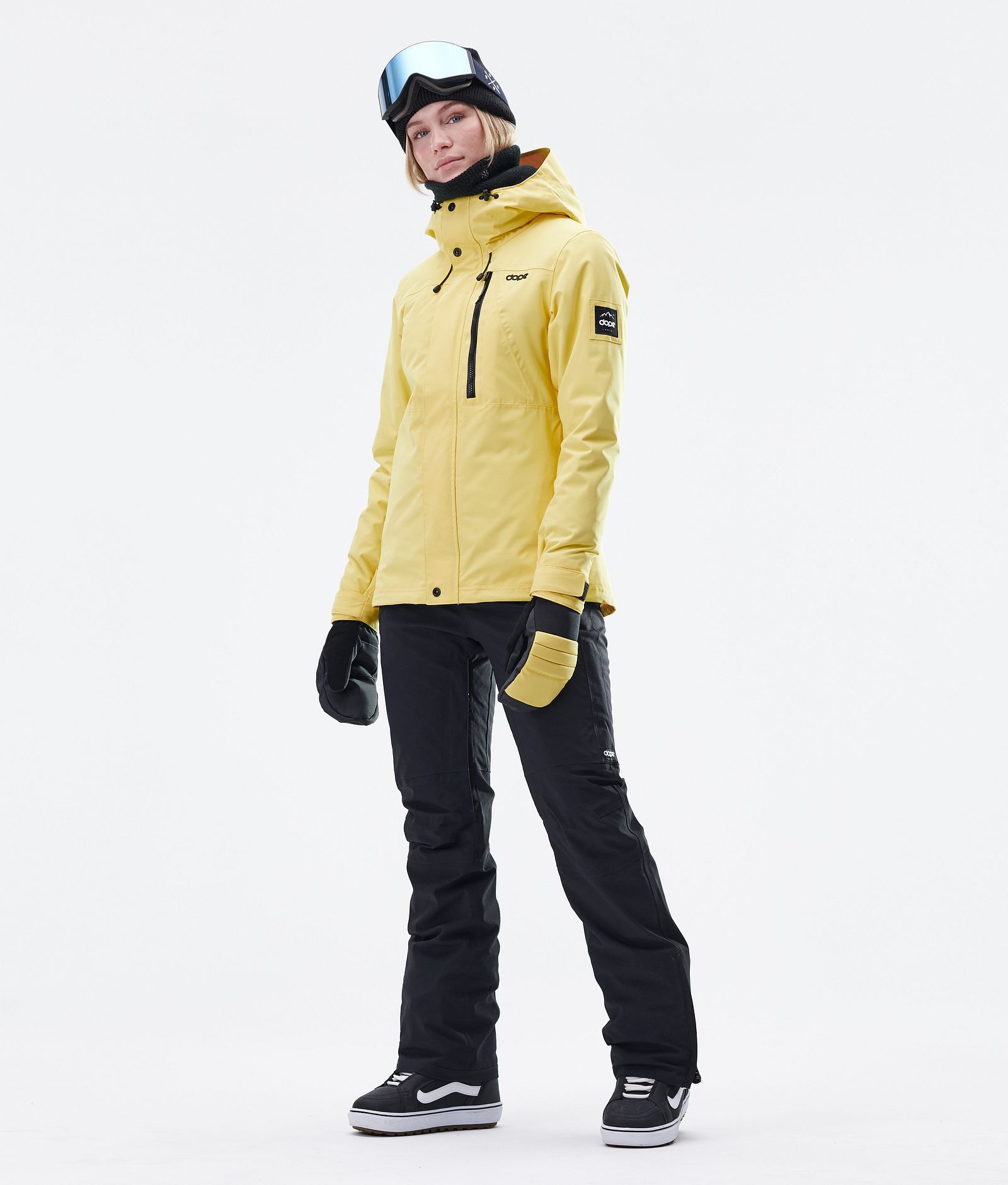 Divine W Snowboard Jacket Women Faded Yellow Renewed, Image 7 of 9