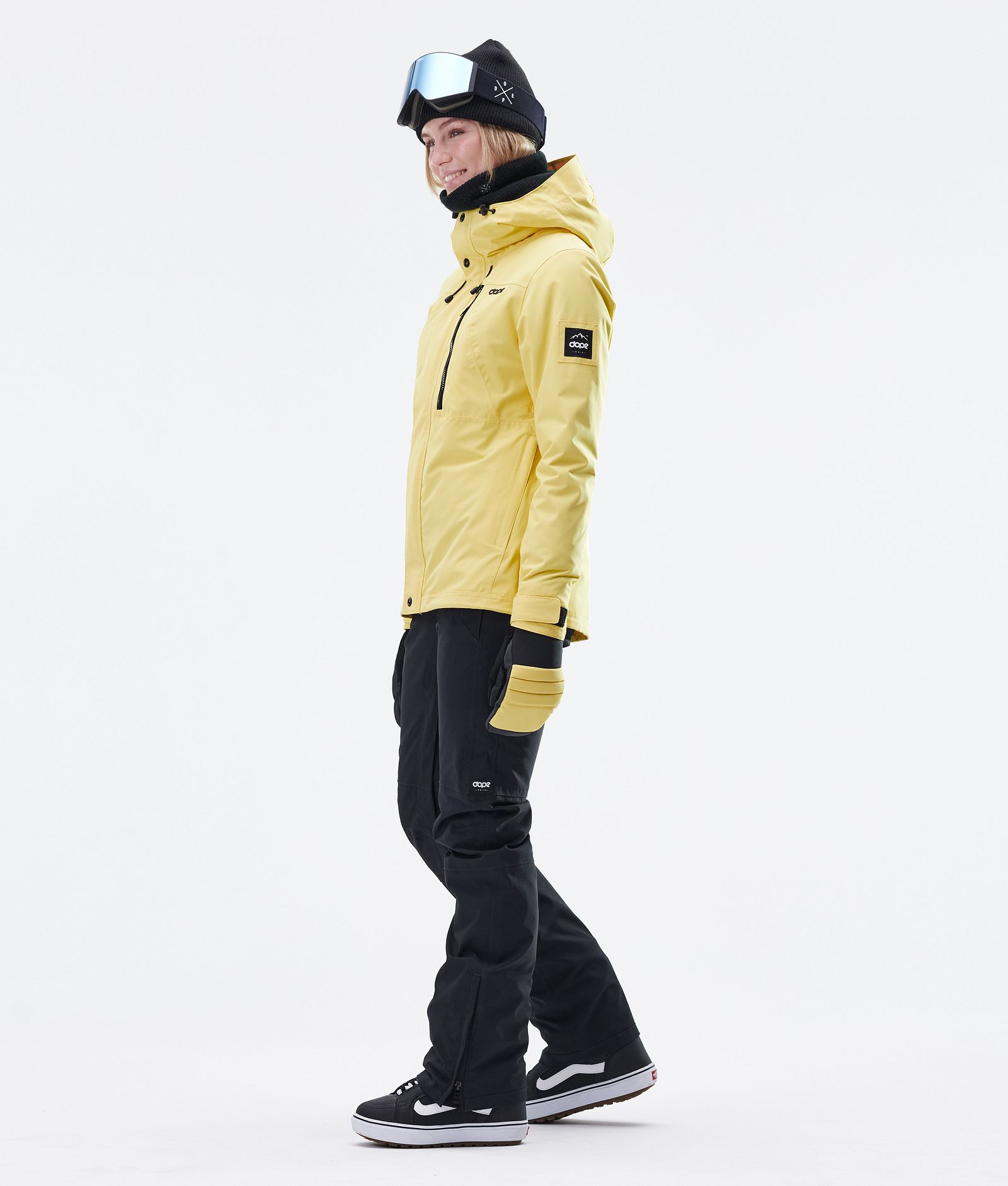 Divine W Snowboard Jacket Women Faded Yellow Renewed, Image 8 of 9