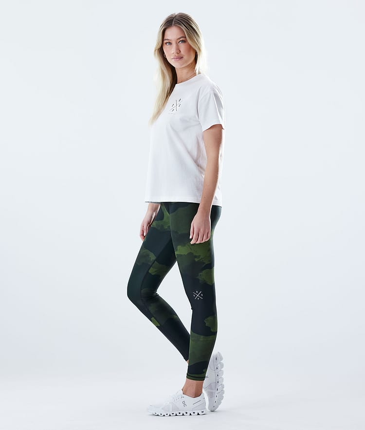 Razor Leggingsit Naiset Green Camo, Kuva 3 / 9