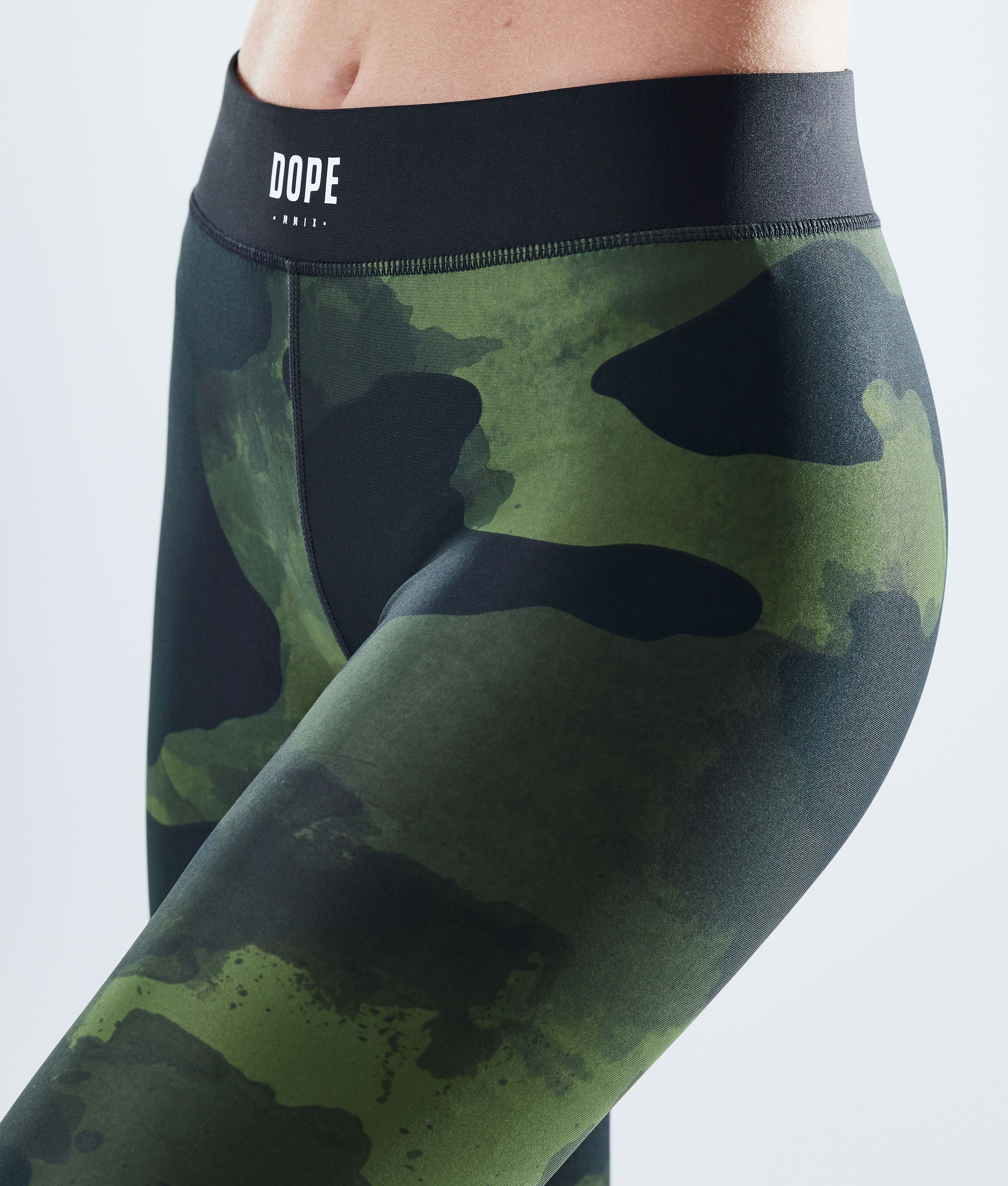 Dope Razor Leggings Women Green Camo Dopesnow CA