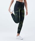 Lofty Legginsy Kobiety Green Camo, Zdjęcie 2 z 8