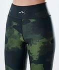 Lofty Leggingsit Naiset Green Camo, Kuva 5 / 8