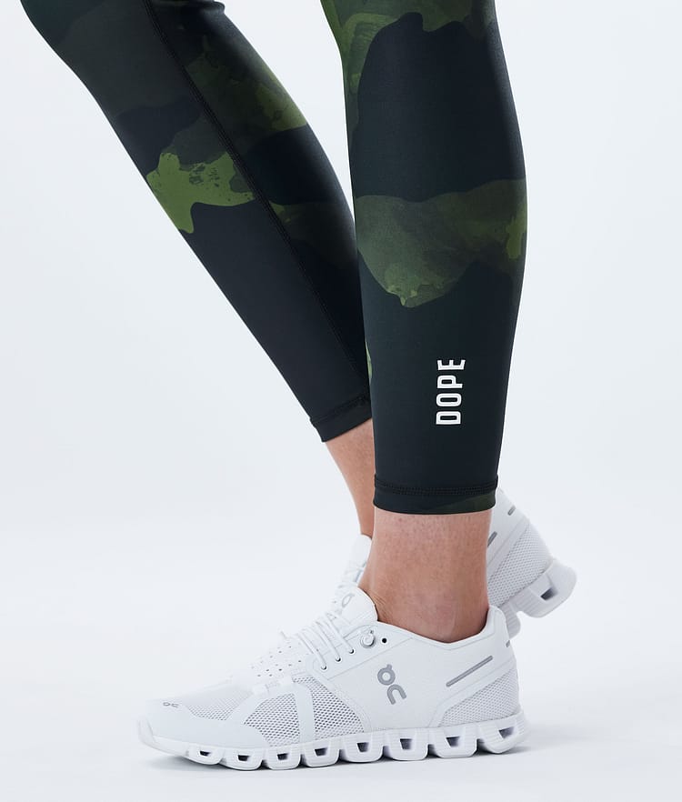 Lofty Leggings Women Green Camo, Image 7 of 8