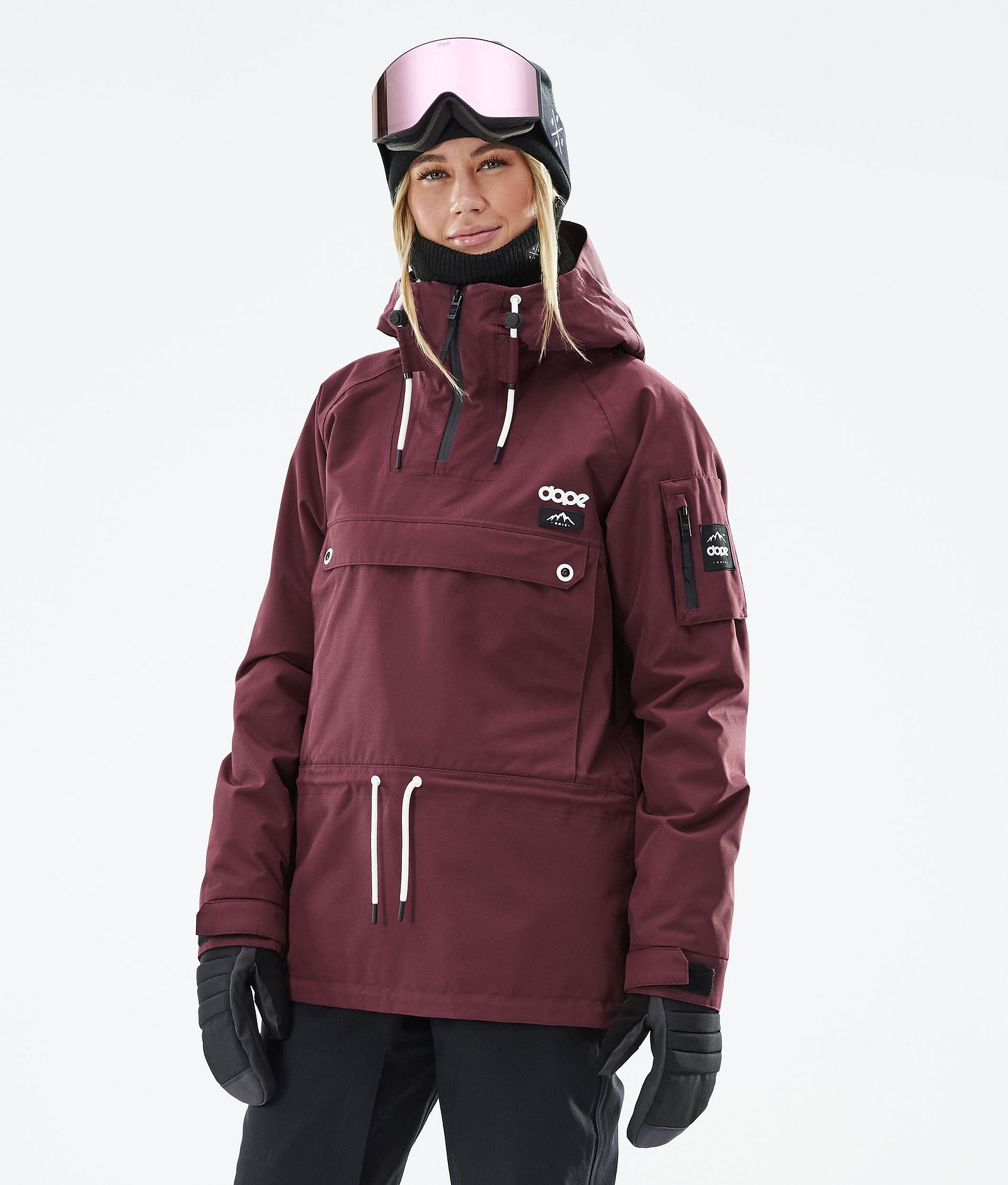 Annok W 2021 Kurtka Snowboardowa Kobiety Burgundy Renewed, Zdjęcie 1 z 9