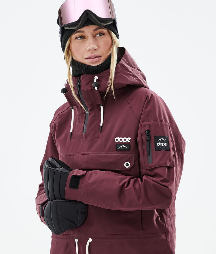 Annok W 21 Chaqueta Snowboard Mujer Burgundy, Imagen 2 de 9