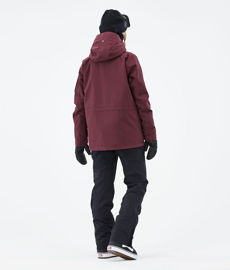 Annok W 21 Chaqueta Snowboard Mujer Burgundy, Imagen 5 de 9