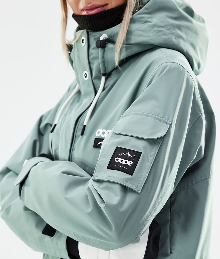 Adept W 2021 Kurtka Snowboardowa Kobiety Faded Green, Zdjęcie 2 z 11