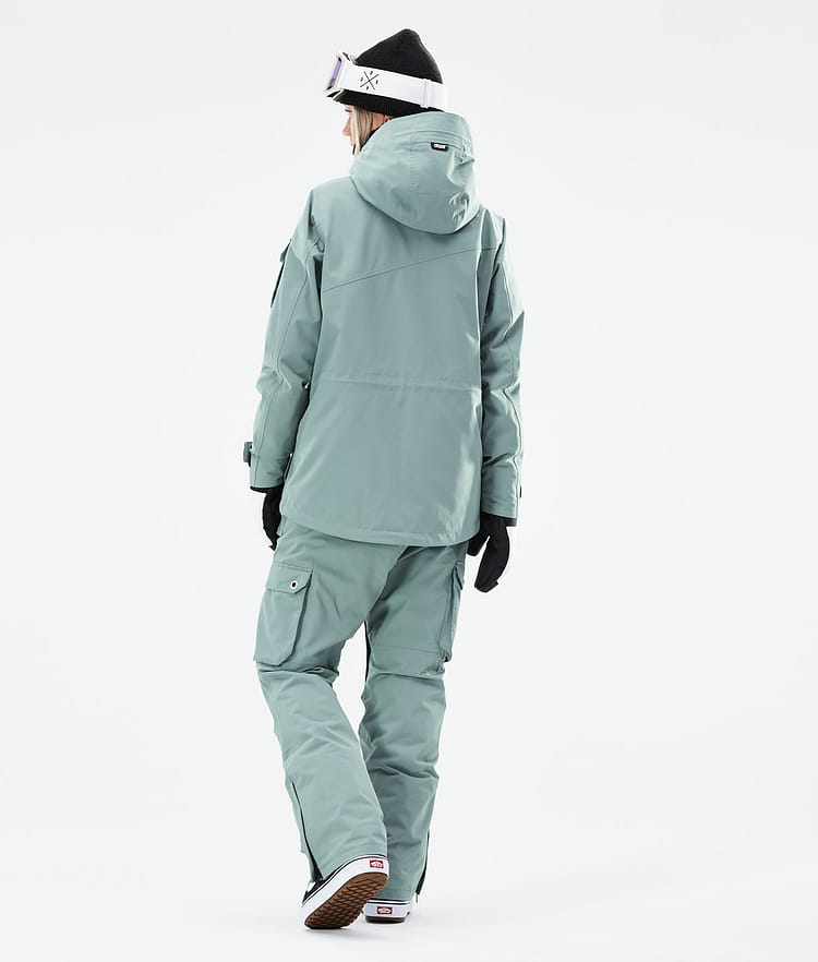 Adept W 2021 Kurtka Snowboardowa Kobiety Faded Green, Zdjęcie 6 z 11