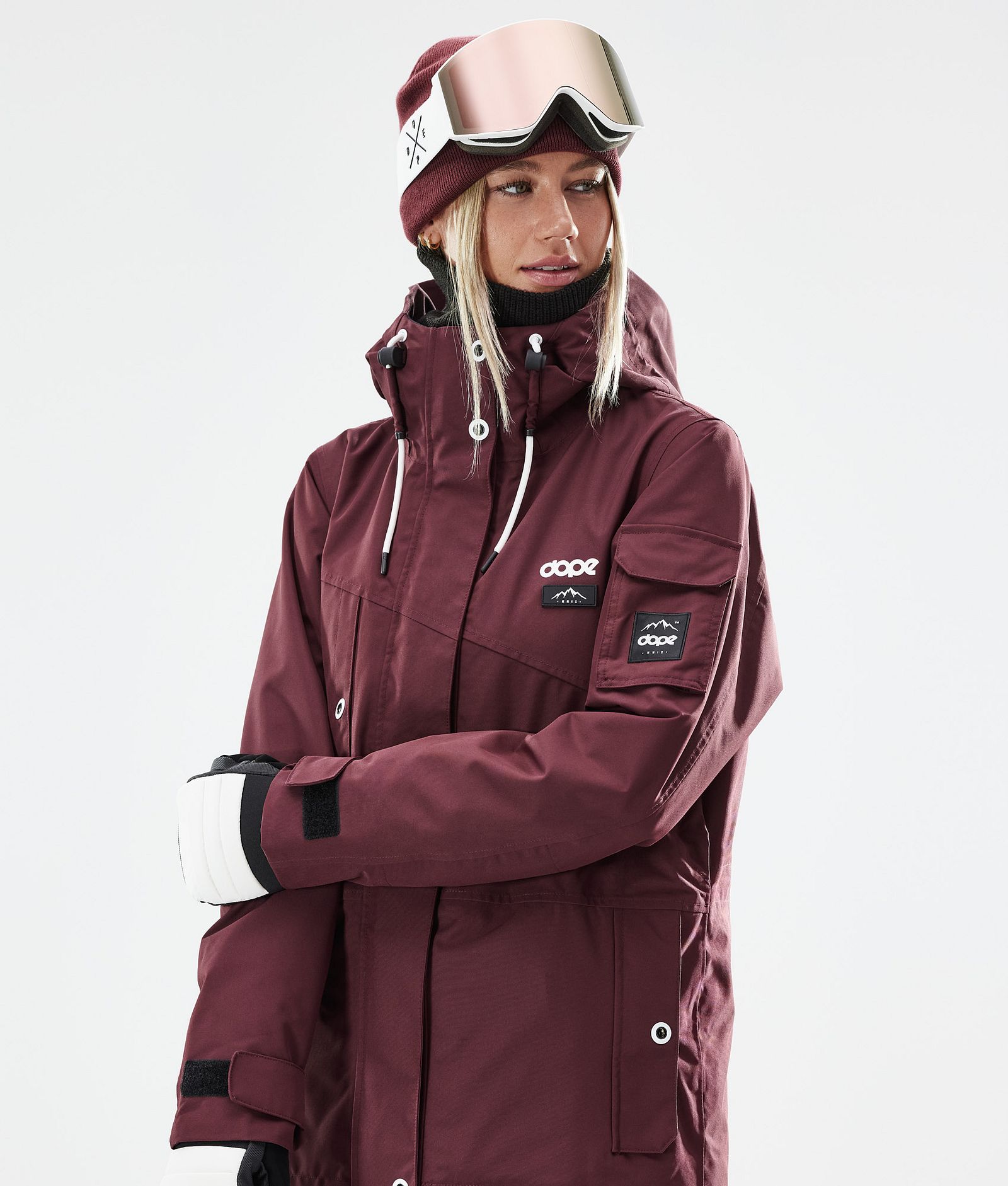 Adept W 2021 Chaqueta Snowboard Mujer Burgundy, Imagen 3 de 11