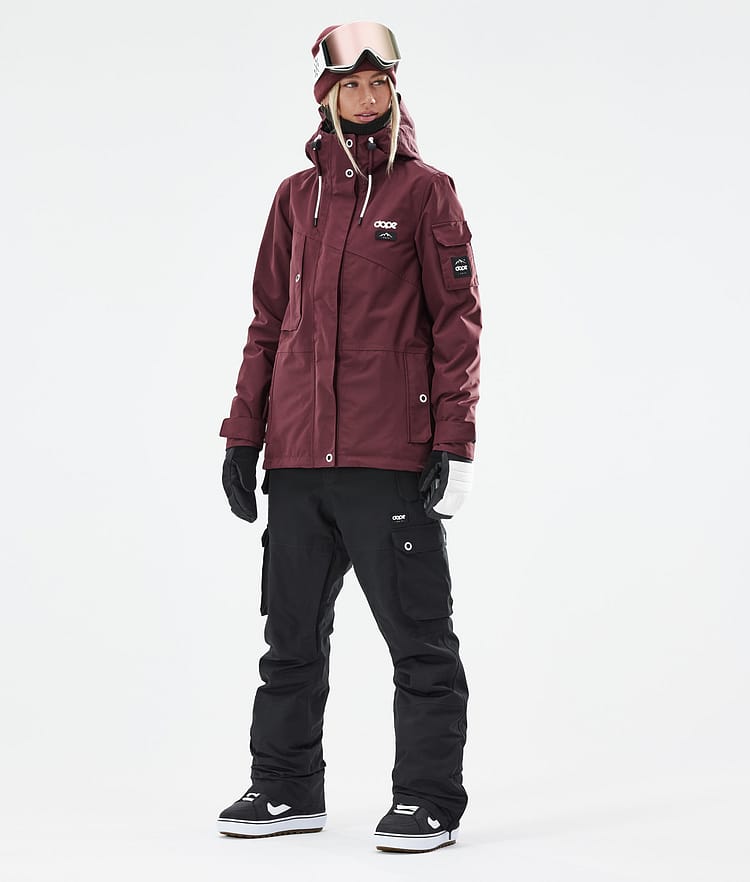 Adept W 2021 Chaqueta Snowboard Mujer Burgundy, Imagen 4 de 11