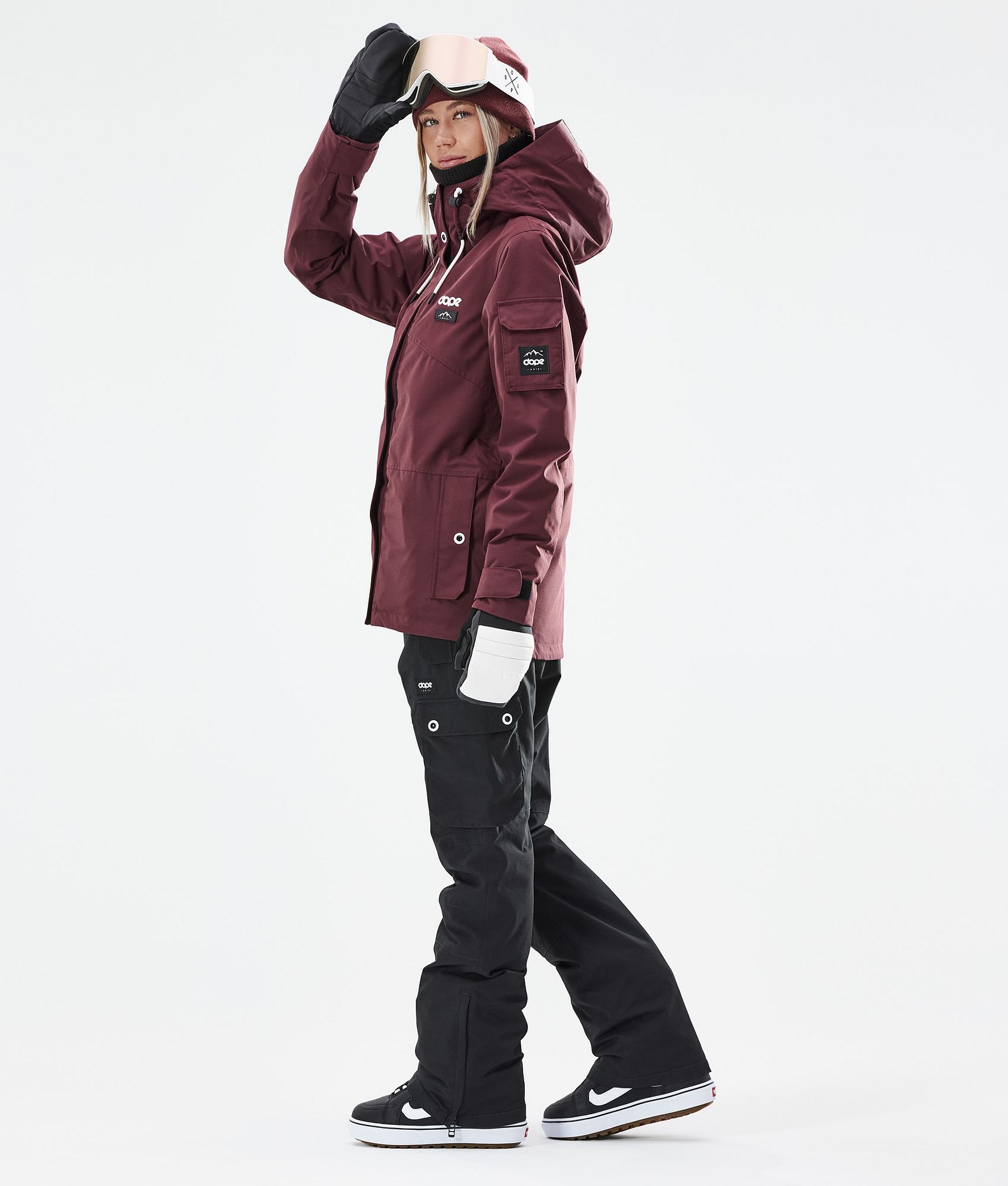 Adept W 2021 Chaqueta Snowboard Mujer Burgundy, Imagen 5 de 11