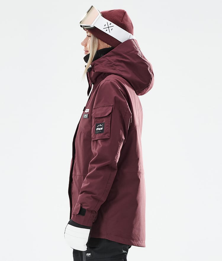 Adept W 2021 Chaqueta Snowboard Mujer Burgundy, Imagen 7 de 11