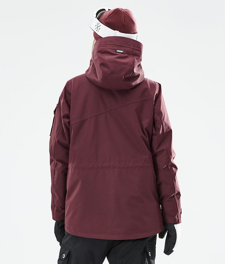 Adept W 2021 Chaqueta Snowboard Mujer Burgundy, Imagen 8 de 11