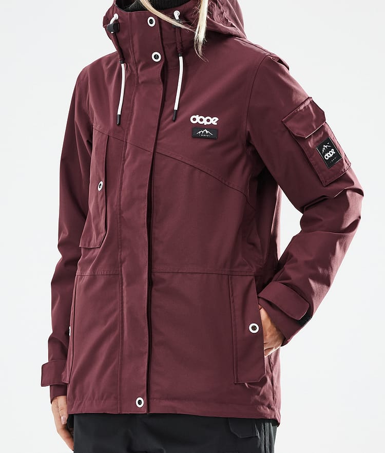 Adept W 2021 Chaqueta Snowboard Mujer Burgundy, Imagen 9 de 11