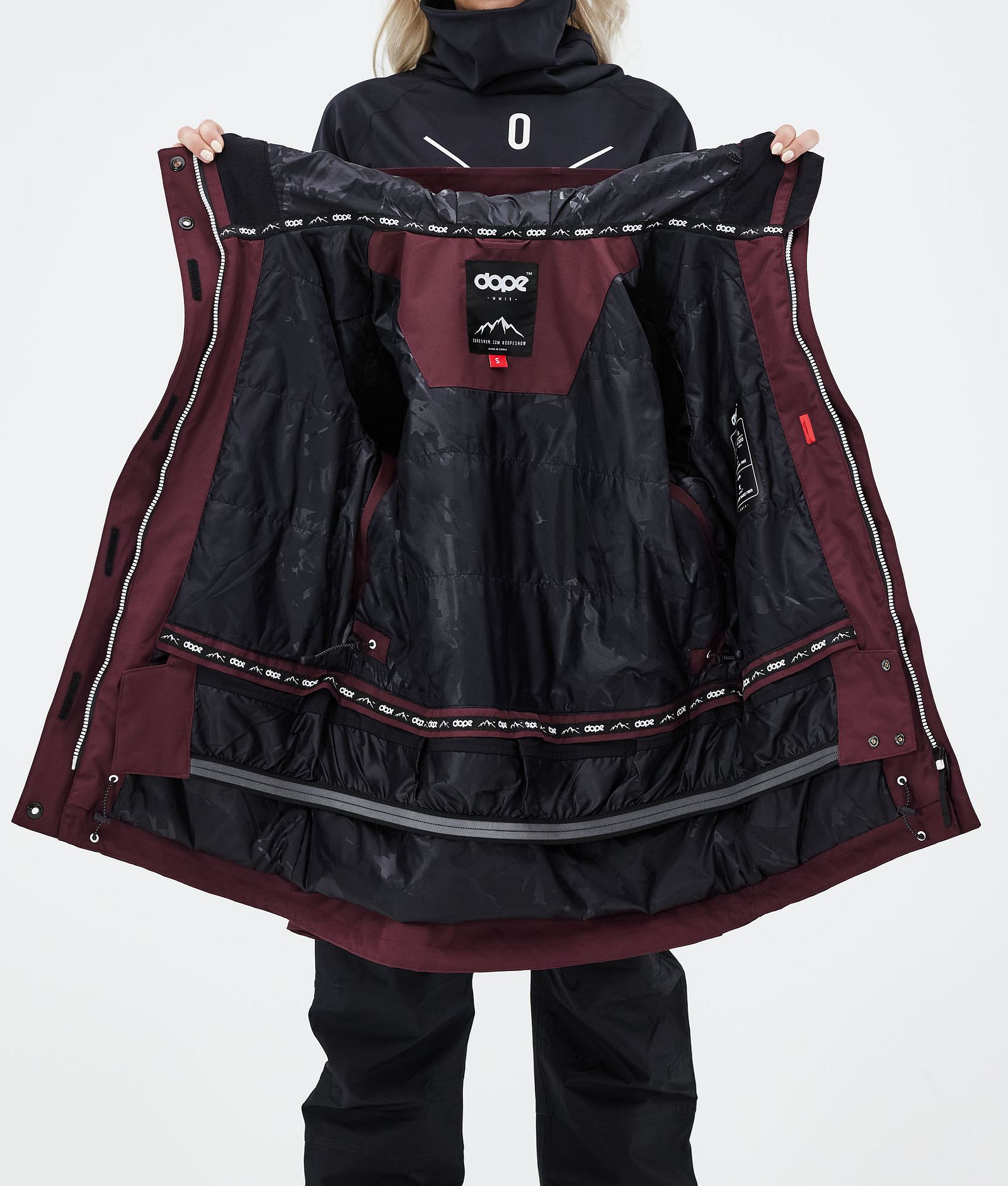 Adept W 2021 Chaqueta Snowboard Mujer Burgundy, Imagen 11 de 11