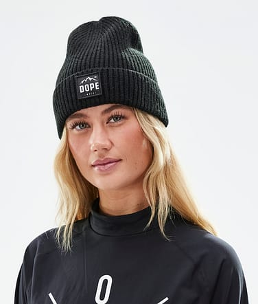 Ribbed Paradise Beanie čepice Black