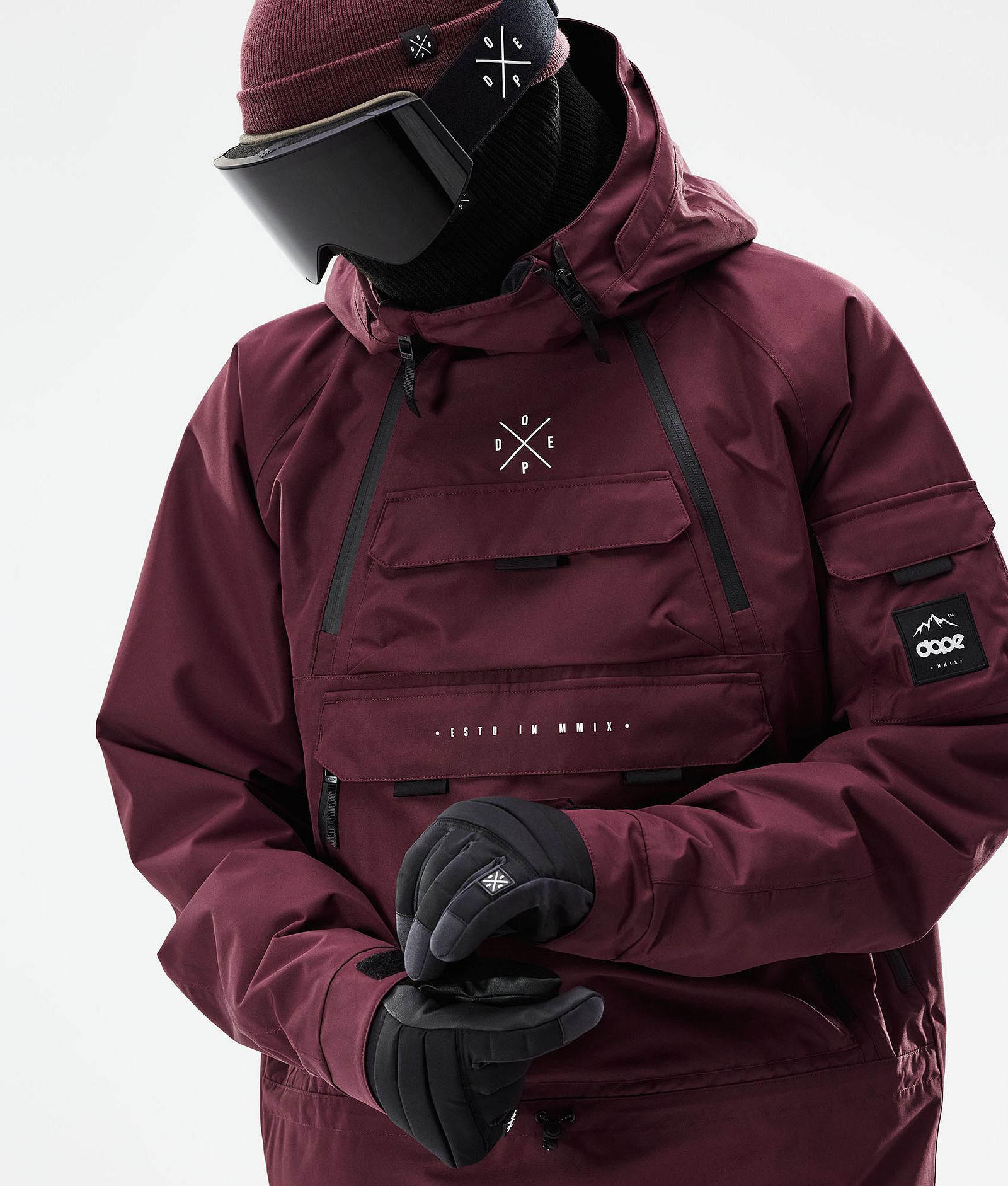 Akin 2021 Chaqueta Snowboard Hombre Burgundy, Imagen 2 de 11