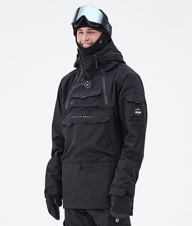 Akin 2021 Kurtka Snowboardowa Mężczyźni Black Renewed