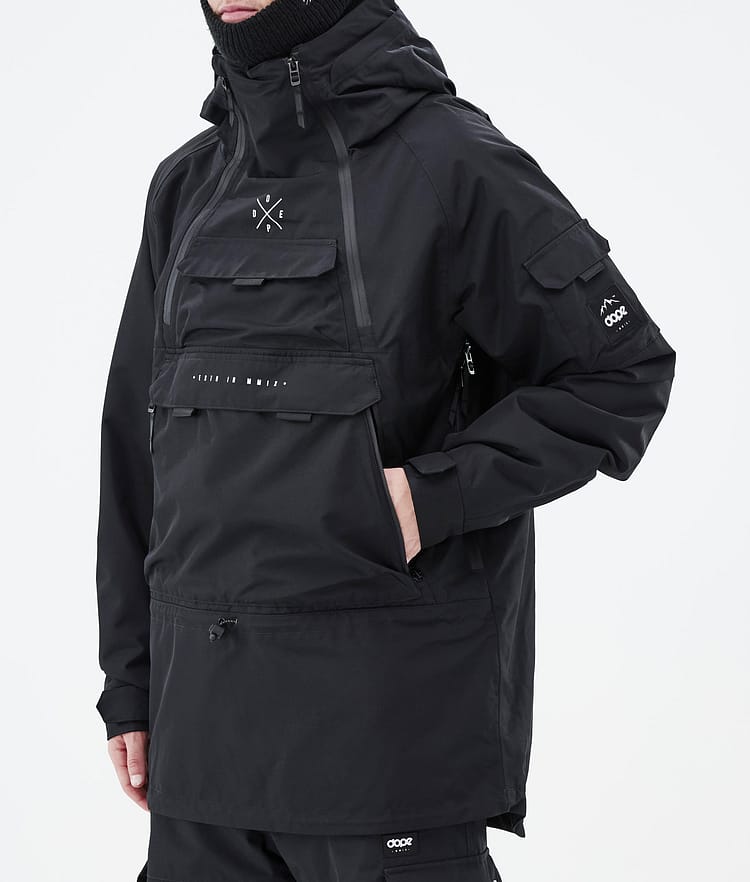 Akin 2021 Kurtka Snowboardowa Mężczyźni Black Renewed, Zdjęcie 8 z 9