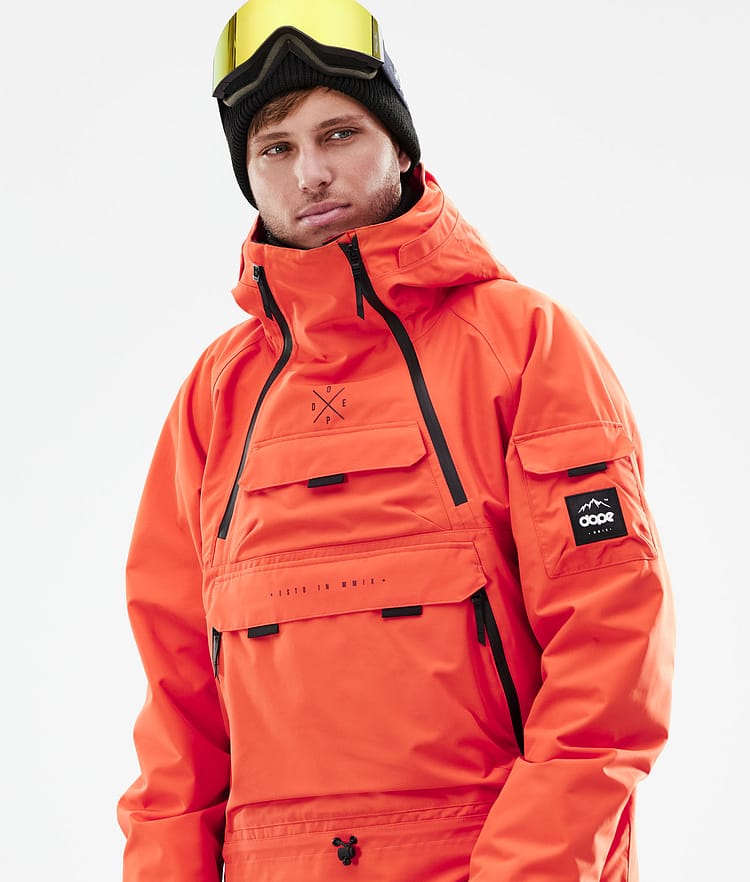 Akin 2021 Ski Jacket Men Orange, Image 3 of 11