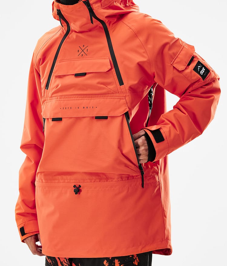 Akin 2021 Ski Jacket Men Orange, Image 9 of 11