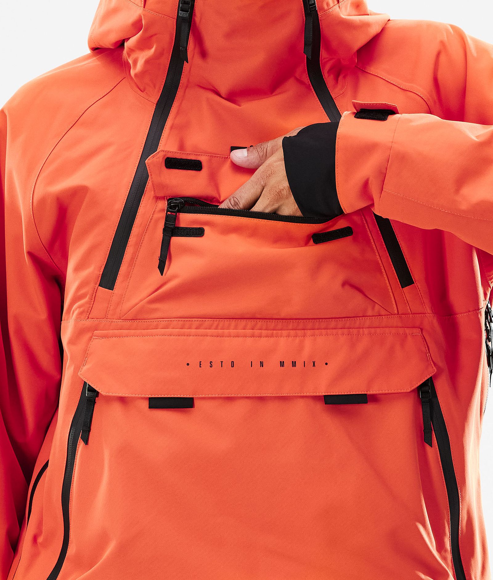 Akin 2021 Ski Jacket Men Orange, Image 11 of 11