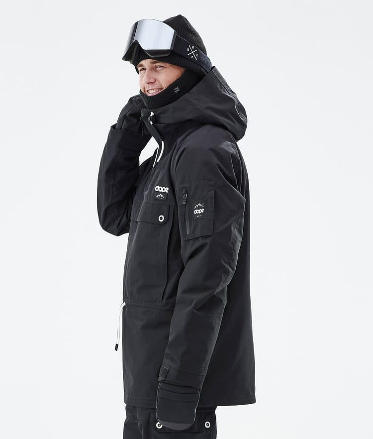 Annok 2021 Kurtka Snowboardowa Mężczyźni Black, Zdjęcie 6 z 9