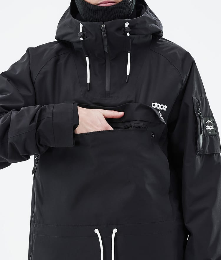 Annok 2021 Kurtka Snowboardowa Mężczyźni Black, Zdjęcie 9 z 9