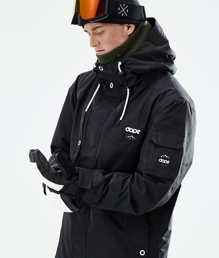 Adept 2021 Kurtka Snowboardowa Mężczyźni Black, Zdjęcie 3 z 11