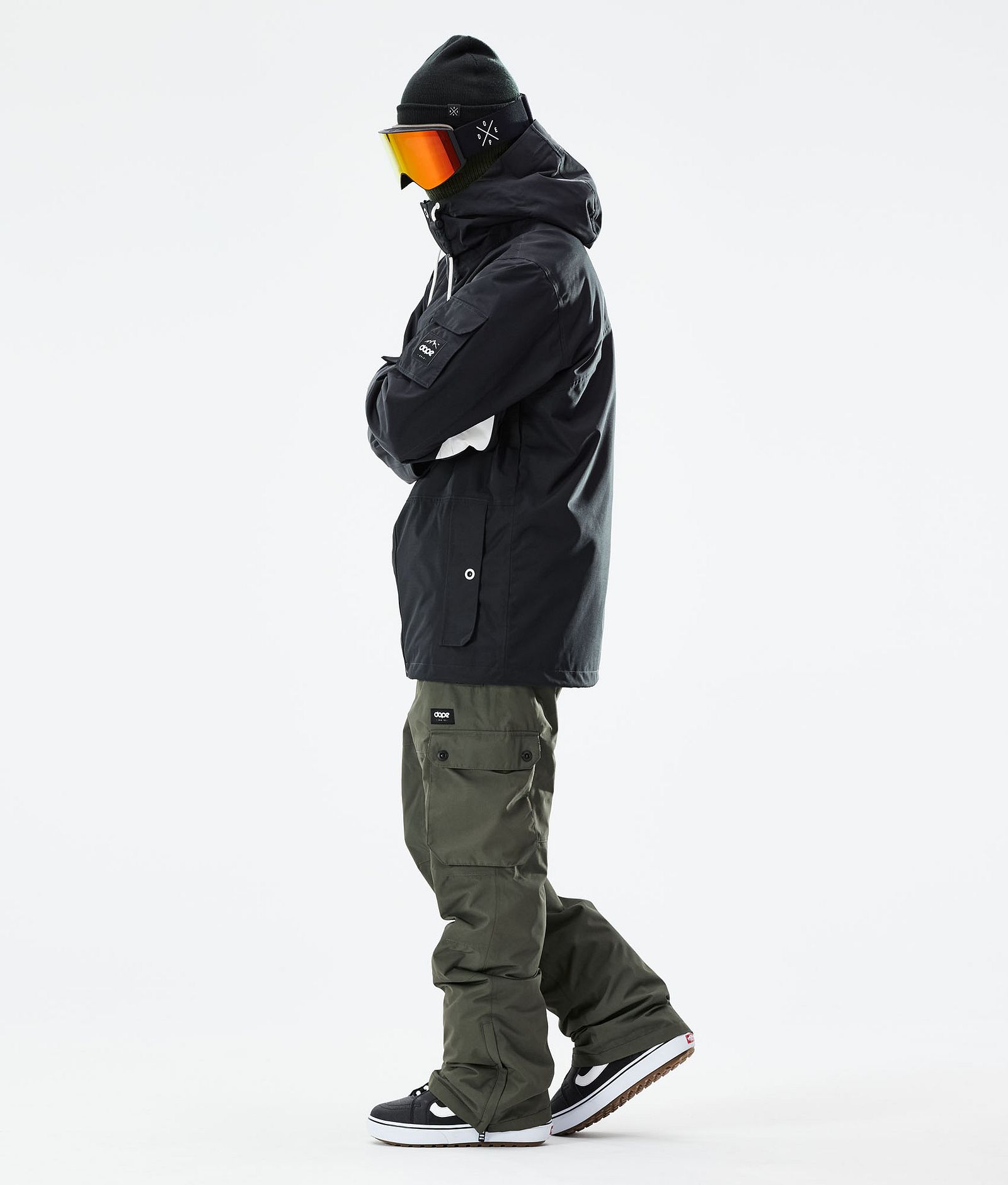 Adept 2021 Kurtka Snowboardowa Mężczyźni Black, Zdjęcie 5 z 11