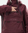 Akin W 2021 Kurtka Snowboardowa Kobiety Burgundy, Zdjęcie 11 z 11