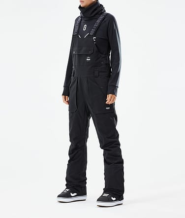 Notorious B.I.B W 2021 Snowboard Pants Women Black Renewed