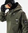 Annok 2021 Kurtka Snowboardowa Mężczyźni Olive Green, Zdjęcie 2 z 10