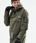 Annok 2021 Kurtka Snowboardowa Mężczyźni Olive Green, Zdjęcie 3 z 10