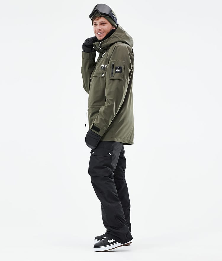 Annok 2021 Kurtka Snowboardowa Mężczyźni Olive Green, Zdjęcie 5 z 10