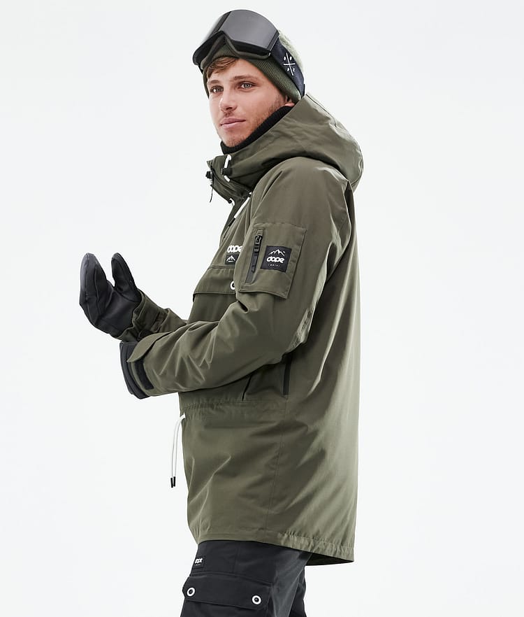 Annok 2021 Kurtka Snowboardowa Mężczyźni Olive Green, Zdjęcie 7 z 10