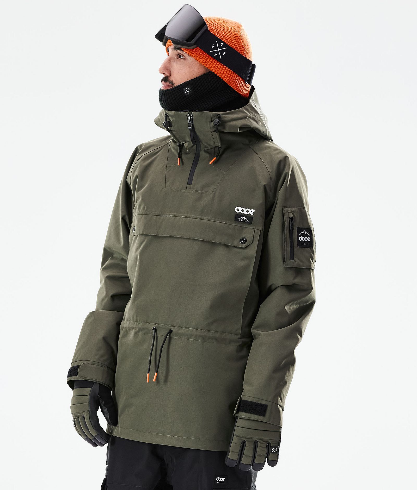 Annok 2021 Bunda na Snowboard Pánské Olive Green/Black, Obrázek 1 z 10