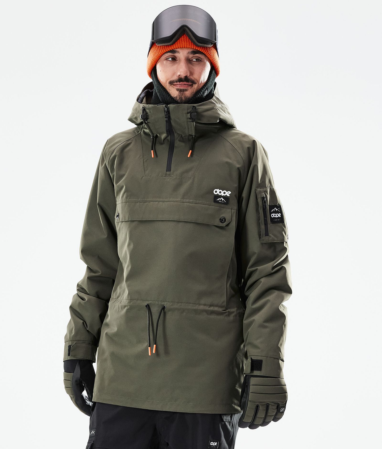 Annok 2021 Kurtka Narciarska Mężczyźni Olive Green/Black, Zdjęcie 1 z 10