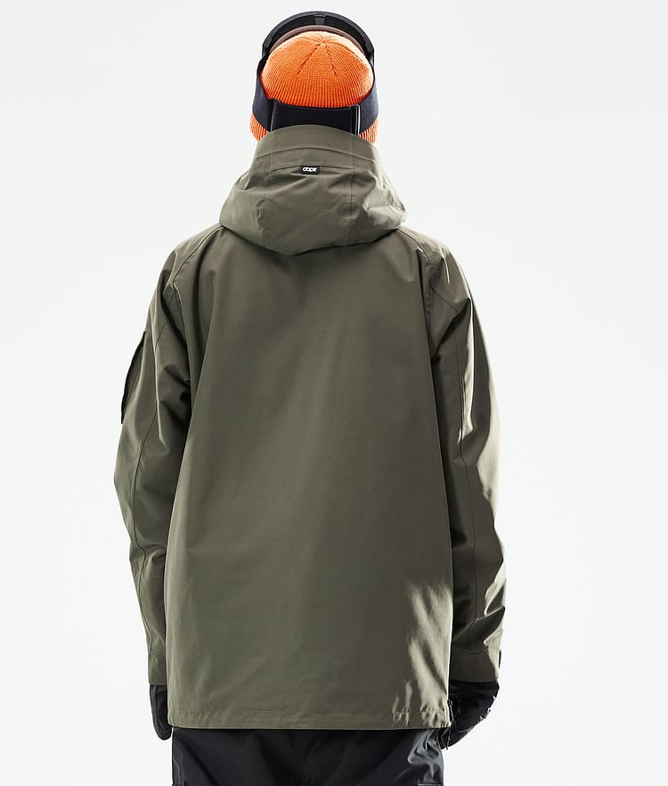 Annok 2021 Bunda na Snowboard Pánské Olive Green/Black, Obrázek 8 z 10