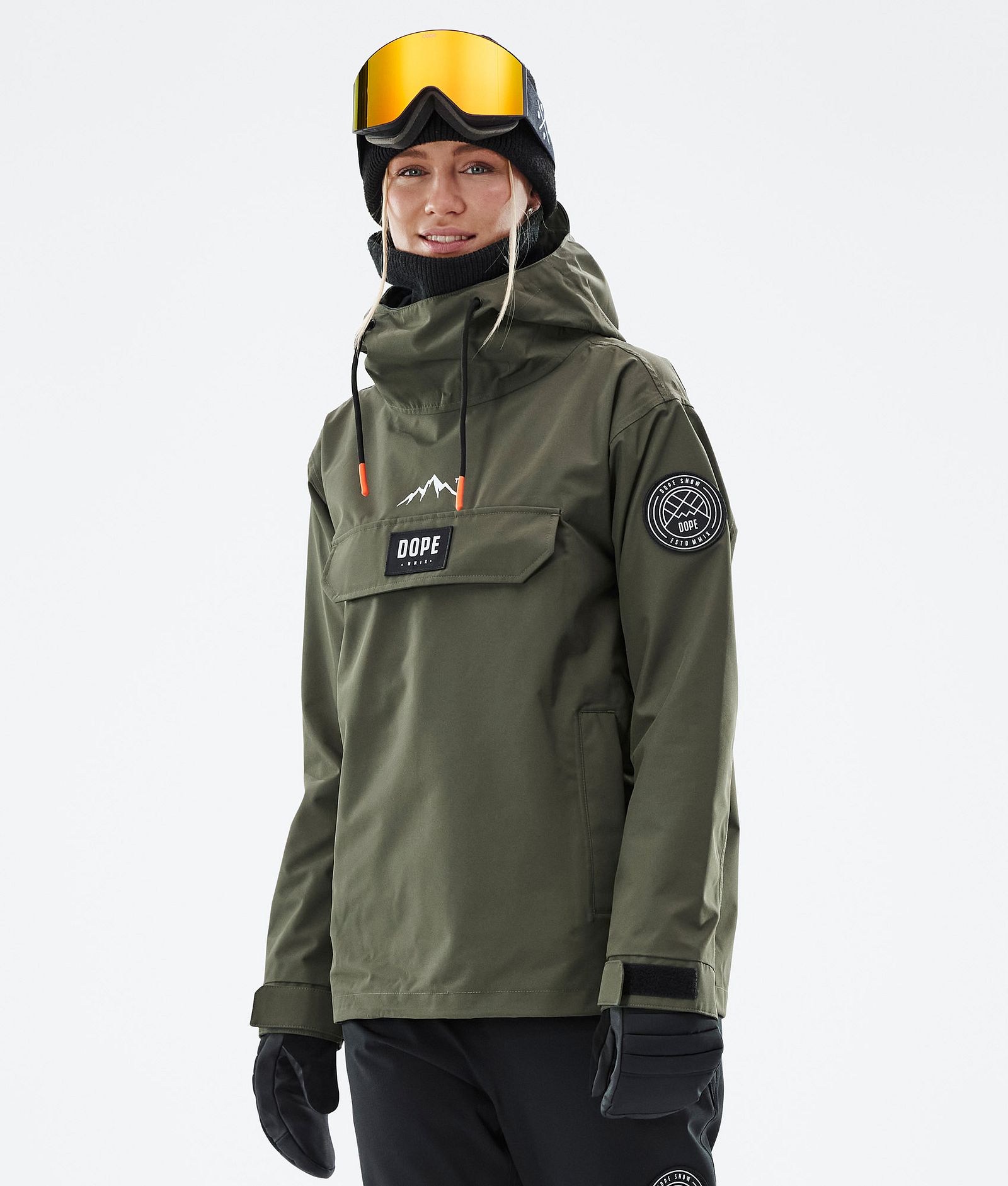 Blizzard W 2021 Bunda na Snowboard Dámské Olive Green, Obrázek 1 z 9